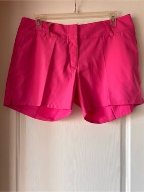Adidas Climalite New Womens Pink Golf Shorts Stretch Pockets 4.5” Inseam size 16